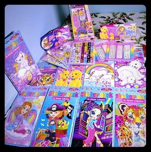 Lisa Frank kawaii cute retro Easter set